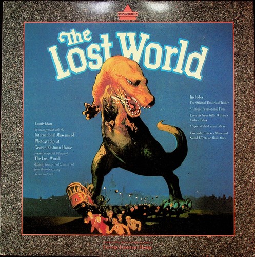 The lost world laserdisc - the,
