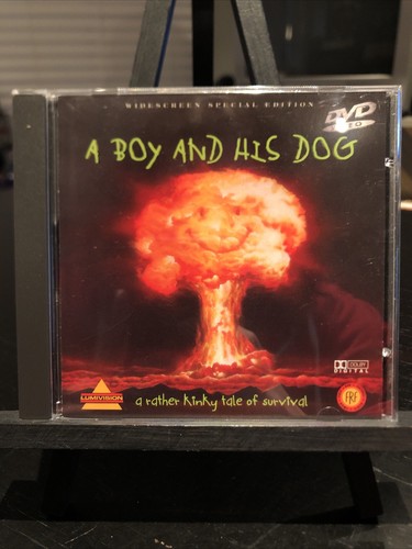 Boy and his dog - a,