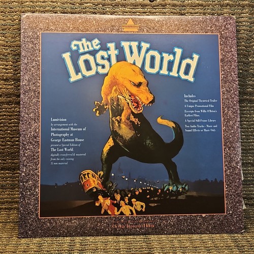 The lost world laserdisc 1925 - world,