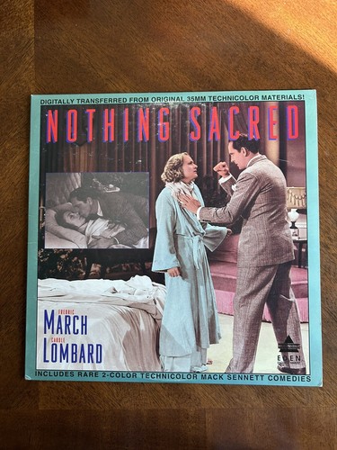 Nothing sacred laserdisc - nothing, (laserdisc