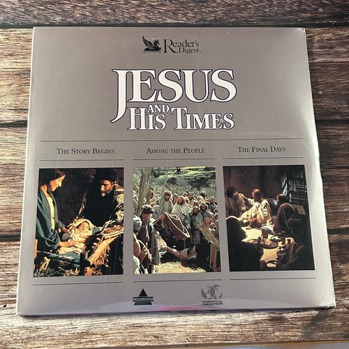 Jesus his times laserdisc - jesus,